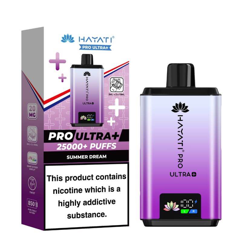 Hayati Pro Ultra Plus 25K Puff Pod Kit