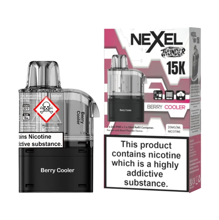 Nexel Thunder 15K Prefilled Pods + Refill Containers