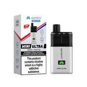 HAYATI MINI ULTRA 1500 PREFILLED POD VAPE KIT 20MG By HAYATI
