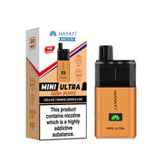 HAYATI MINI ULTRA 1500 PREFILLED POD VAPE KIT 20MG By HAYATI