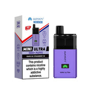HAYATI MINI ULTRA 1500 PREFILLED POD VAPE KIT 20MG By HAYATI
