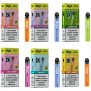 VAPORESSO DOJO BLAST 2000 GO PREFILLED POD VAPE KIT 20MG