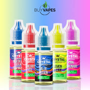 SKE Crystal Nic Salt E-Liquid – Smooth Vape Juice for Pod Devices (Multiple Flavours – 10ml, 10mg/20mg)