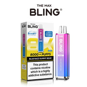 The Crystal Bling Max 8000 Preffilled Pod Kit