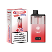 Crystal prime aura bar 40k Puffs Prefilled Pod Kit