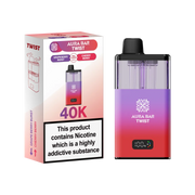 Crystal prime aura bar 40k Puffs Prefilled Pod Kit