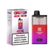 Crystal prime aura bar 40k Puffs Prefilled Pod Kit